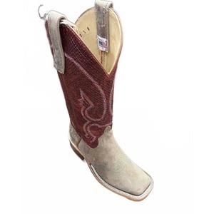 NEW ANDERSON BEAN BOOTS womens hybred sole boot in sand/red